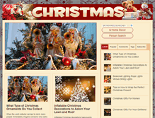 Tablet Screenshot of lovechristmastime.com